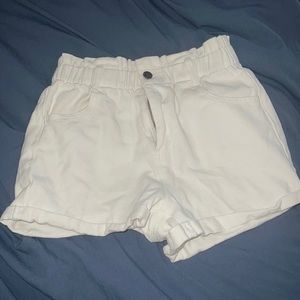 White shorts